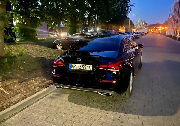 Mercedes-Benz Klasa A cena 109000 przebieg: 92000, rok produkcji 2019 z Szczecin małe 56